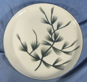 Vintage MCM Winfield China Blue Spruce 10" Dinner Plate Santa Monica - Picture 1 of 6