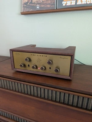 Amplificador de tubo de vacío estéreo Fisher X-101-ST - totalmente restaurado Foto 1 de 4