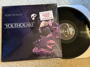 DEAD OR ALIVE Youthquake US LP Vinyl Shrink Hype Sticker You Spin Me Round - Picture 1 of 7