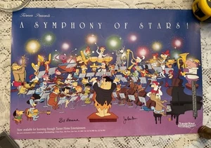 Hanna Barbara An Orchestra Of Stars 1992 Poster 16x10.75” - Picture 1 of 15