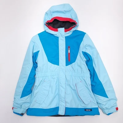 Abrigo Lands End Youth XL Squall Impermeable Invierno Chaqueta Aislante con Capucha Foto 1 de 4