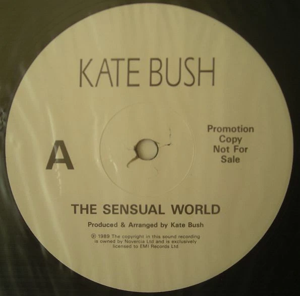 Kate Bush - Sensual World - Used Vinyl Record 12 - 20 - Promo - W7294z - Image 1 of 1