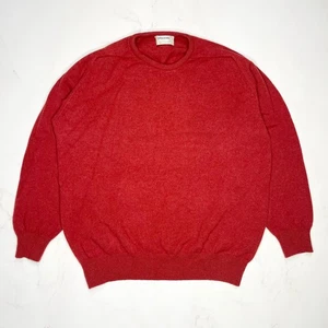 Suéter Pullover Rojo Johnstons of Elgin Para Hombre Pura Lana Nueva Talla 48 - Imagen 1 de 11