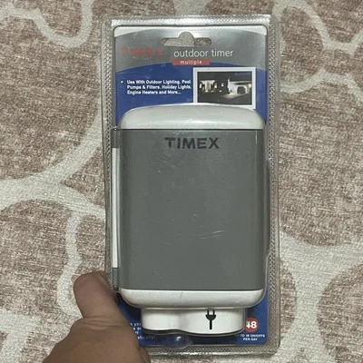 Nuevo Temporizador Exterior Timex Sellado Configuración Múltiple, Para Piscinas, Luces Vacacionales Foto 1 de 4