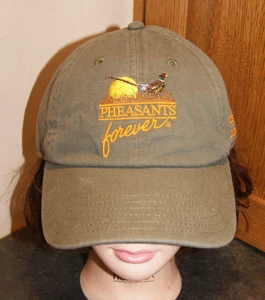 Herren Orvis Pheasants Forever Mütze Hahn Booster Jagdmütze olivgrün - Bild 1 von 7