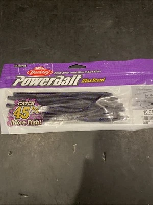 Berkley Max Scent 7” Hit Worm Plum Apple - Imagem 1 de 3