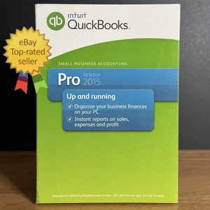 ⚡NEW Quickbooks 2015 Desktop Pro Windows FULL USA VERSION ⚠️ SEALED - Picture 1 of 7