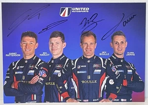 2025 Signed #2 United Autosports Boulle Hero Card Rolex 24 Daytona IMSA LMP2 - Bild 1 von 2