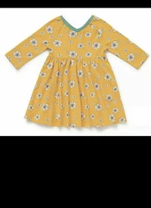 Matilda Jane Field Tripper Dress Girls Size 10 NWT Yellow Flowers - Picture 1 of 5