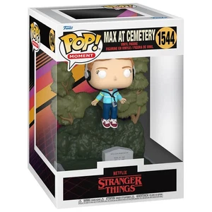 Funko Pop! Figura de vinilo Moments: Stranger Things 4 - Max at Cemetery #1544 - Imagen 1 de 3