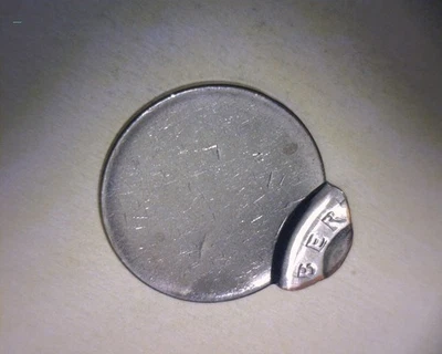 WASHINGTON QUARTER  LARGE 🌟99% OFF CENTER UNI-FACED🌟NO REEDING🌟 US ERROR COIN - Image 1 of 4