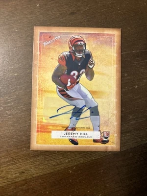2014 Topps Turkey Red Jeremy Hill Certified Autographed Rookie Card #33 - Image 1 of 4
