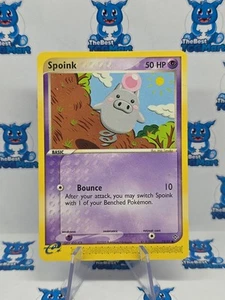 Pokémon Spoink EX Dragon 73/97 LP  - Picture 1 of 2