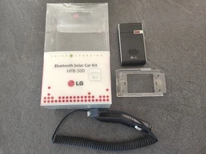 Bluetooth Solar Car Kit LG HFB-500 - Kit voiture Bluetooth rechargement solaire - Zdjęcie 1 z 1