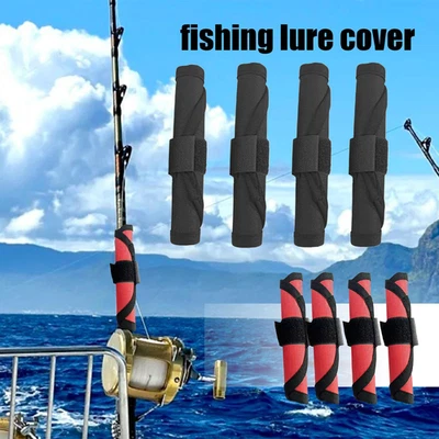 Lure Wrap / Lure Protectors Cover 4X Bait Fishing Hook Covers Storage Protector - image 1 of 4