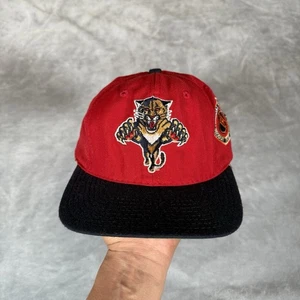 Gorra ajustada vintage Starter Florida Panthers para hombre 7 3/8 hecha en EE. UU. años 90 - Imagen 1 de 8