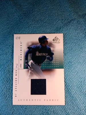 2001 SP Game Used Edition - Authentic Fabric Ken Griffey Jr #KG (M) (MEM) - Image 1 of 4