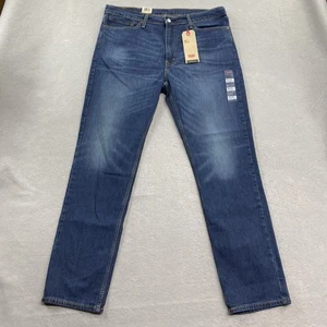 Levis Jeans Mens 38x32 Blue Denim Pants 511 Slim Fit Stretch - Picture 1 of 14