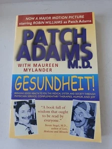 Patch Adams M.D. with Maureen Mylander - Gesundheit! 1998 PB - Imagen 1 de 7