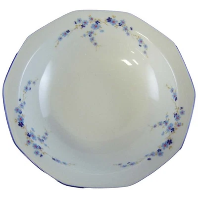 Suppenteller Winterling Marktleuthen Blumendekor Blau - Bild 1 von 4