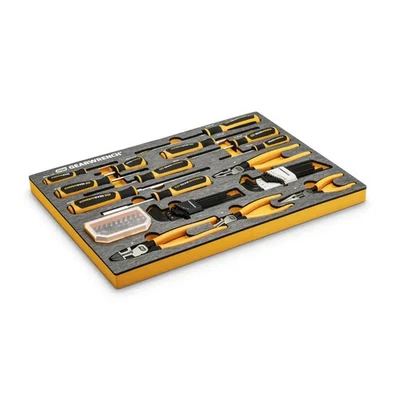 Новый гаечный ключ плоскогубцы и отвертки инструмент набор в EVA лоток (66 шт.) 82998 - Изображение 1 из 4