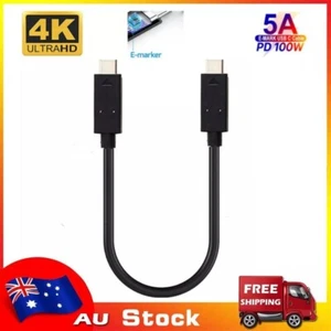 17CM USB C TYPE Cable Lead for SanDisk Extreme Portable SSD & Samsung T7 T5 - Picture 1 of 10