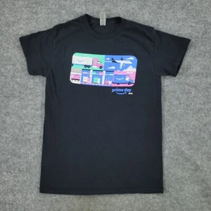 Amazon Prime Day Shirt Damen Small Schwarz Logo 2022 Grafik Tee Kurzarm Oberteil - Bild 1 von 13