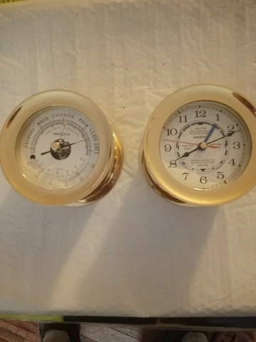 Ships Clock And Barometer By Howard Miller Cover