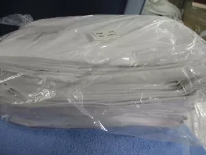 Flat Hospital Bed Sheets - Twin Size Flat Sheets - Cotton/Poly -3-Pack BRAND NEW - Picture 1 of 1