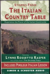 Italian Country Table, Lynne Rossetto Kasper - Sealed Audio Book (2) Cassettes - Picture 1 of 2