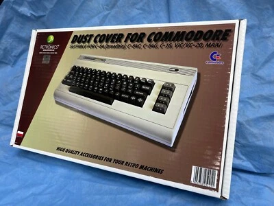 Commodore 64, C-16, VIC-20 (Breadbin) - Transparent High Quality Dust Cover - Image 1 of 3