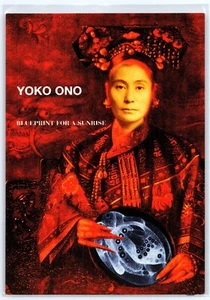 Tarjeta postal Yoko Ono Blueprint For a Sunrise, CD promocional Maxracks (2001) - Imagen 1 de 2