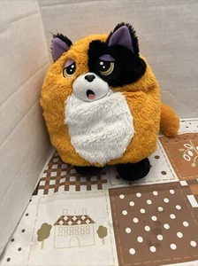 Misfittens Get Meowt of Here Max Calico Kitten Cat Plush Toy Round Ball Pillow - Picture 1 of 7