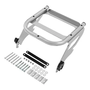 Detachable Solo Pack Mounting Luggage Rack Fit For Harley Tour Pak Touring 97-08 - Picture 1 of 10
