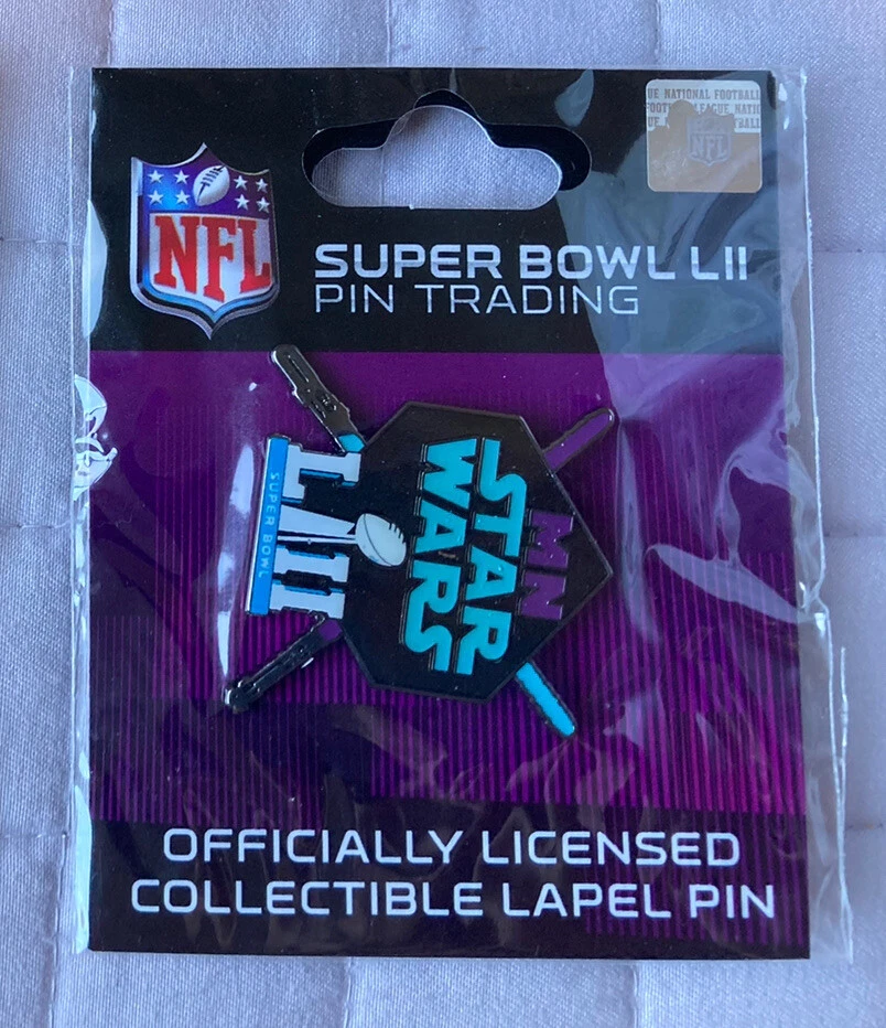 Super Bowl 52 Trading Pin MN Star Wars LII Trophy WinCraft Collection
