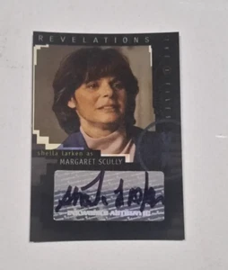 The X-Files Inkworks Autograph Card - Sheila Larken as Margaret Scully- A-8 - Picture 1 of 2