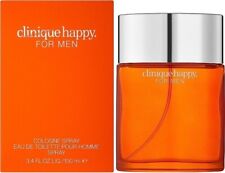 CLINIQUE HAPPY FOR MEN Cologne EDT for Men 3.4 oz 3.3 New in Box SEALED