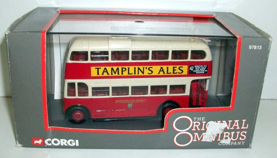 CORGI 1/76 - 97813 BUT 9611T BRIGHTON CORPORATION TRANSPORT - Bild 1 von 1