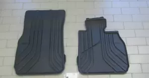 Genuine BMW F36 4 Series Coupe Tailored Rubber Car Mats Front Rear 51472285311 - Picture 1 of 10