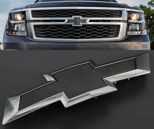NEW Front & Rear 2015-2020 Chevy Tahoe Suburban Bowte Emblem Kt