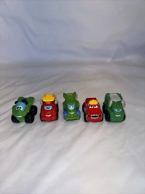 Tonka Chuck And Friends Hasbro Soft Mini Chunky Cars Trucks Lot Of 5 Vehicles - Image 1 of 4
