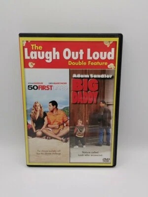 50 FIRST DATES & BIG DADDY The Laugh Out Loud Double Feature DVD Used  - Image 1 of 2