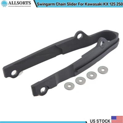 New Swingarm Chain Slider Buffer Guide For Kawasaki KX125 KX250 1994-2007 Foto 1 de 4