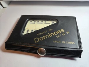 Domino standard Double Six Miniature - Set di 28 giochi - Foto 1 di 6