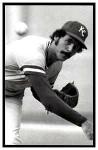 Doug Bird Kansas City Royals Vintage Baseball Postkarte BL3 - Bild 1 von 2