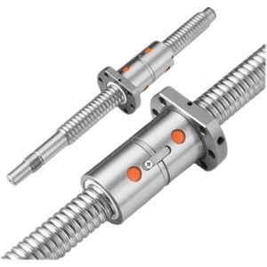 2 pc Anti-backlashed RM2505--700mm Ballscrew &2PCS Dual Ball Nut DFU2505 - Foto 1 di 3
