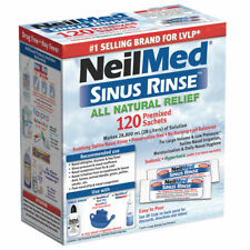 NeilMed Sinus Rinse Refill 120 Premixed Sachets Soothing Saline Nasal Rinse