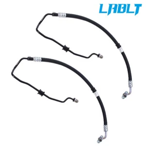 LABLT 2PCS Power Steering Pressure Hose For 2006-2011 Honda Civic 53713-SNA-A06 - Picture 1 of 9