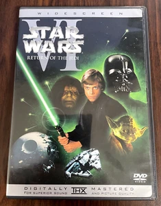 STAR WARS RETURN OF THE JEDI VI (WIDESCREEN,DVD) OUT OF PRINT - Authentic US - Picture 1 of 4
