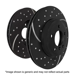 EBC Brakes GD7379 3GD Series Sport Slotted Rotor Set Fits 07-17 Caliber Lancer - Foto 1 di 1